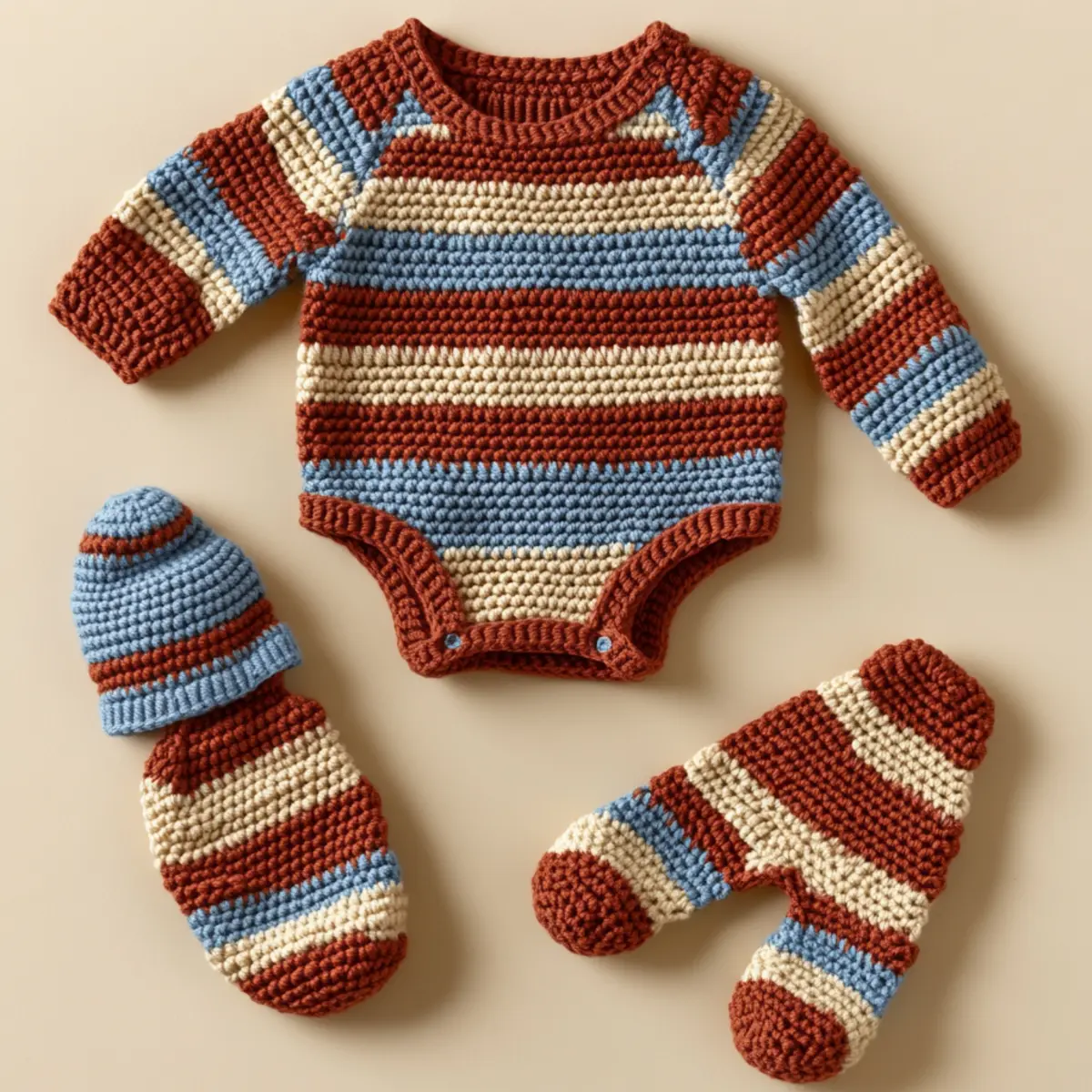 baby romper crochet