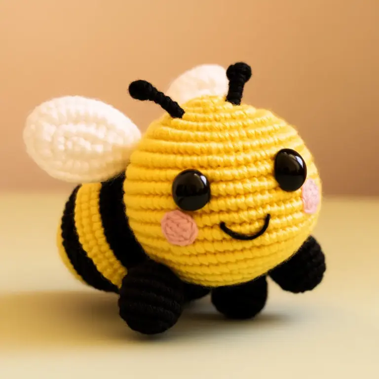 Charming Crochet Bee Pattern for Cozy Cuddles