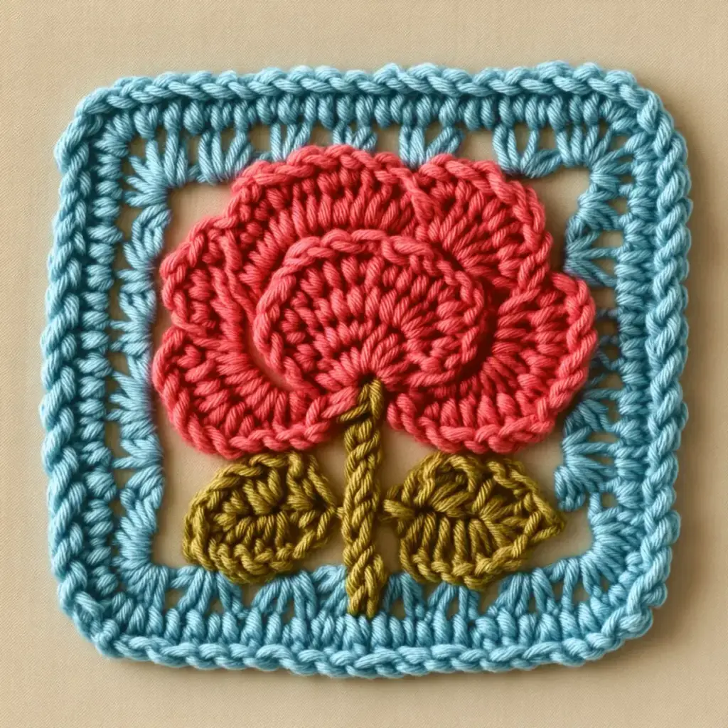crochet floral pattern
