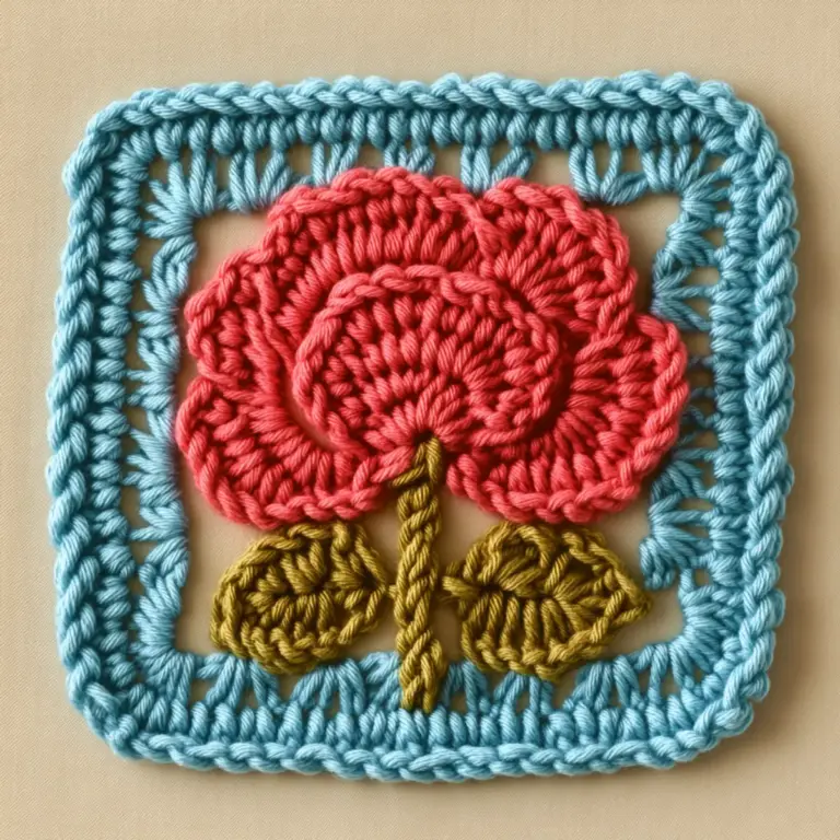 crochet floral pattern