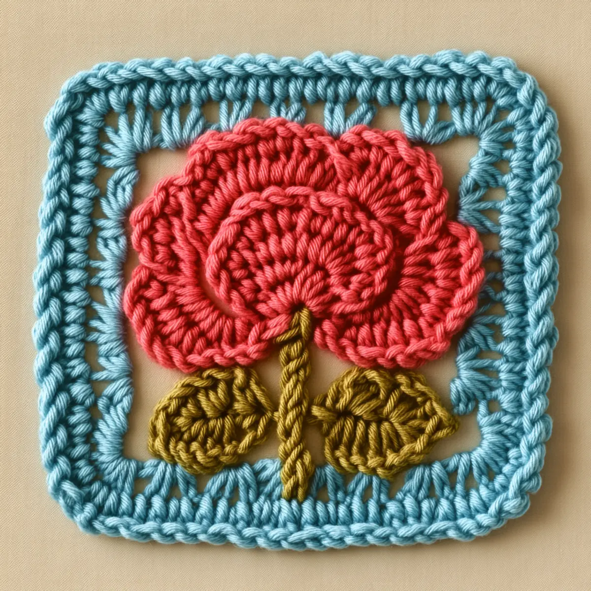 crochet floral pattern