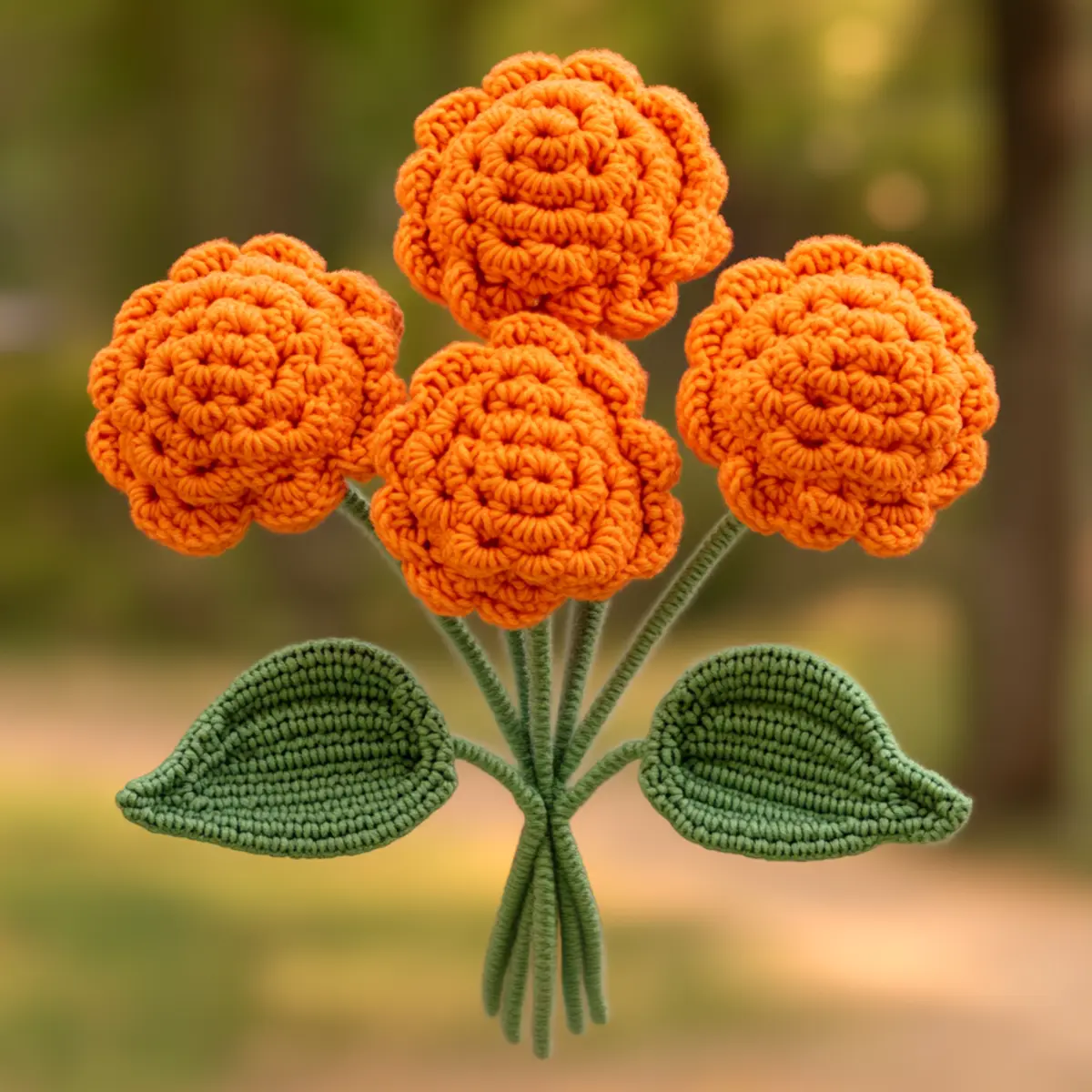 crochet flower pattern