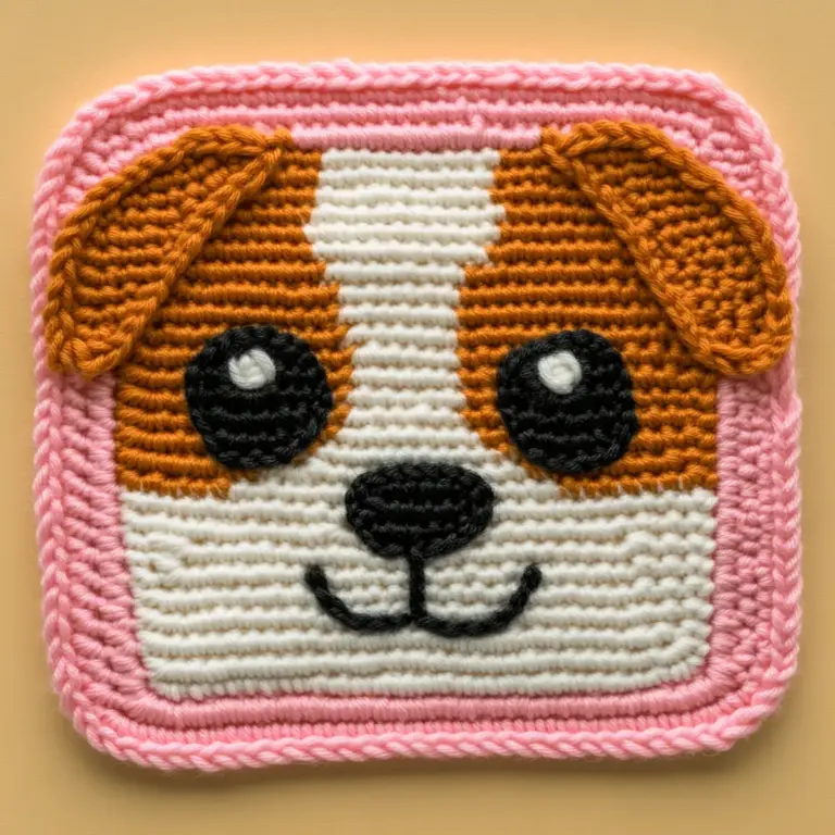 dog granny square