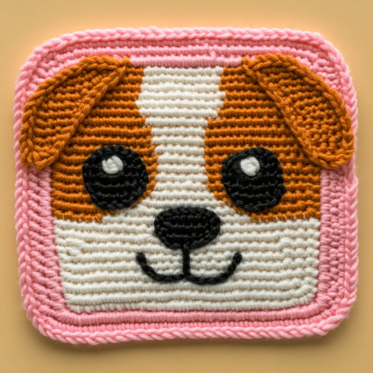 dog granny square