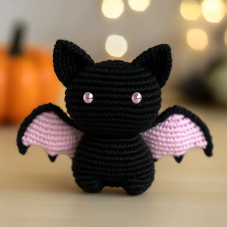 Cozy Crochet Bat Pattern for Beginners: Cute & Fun Decor