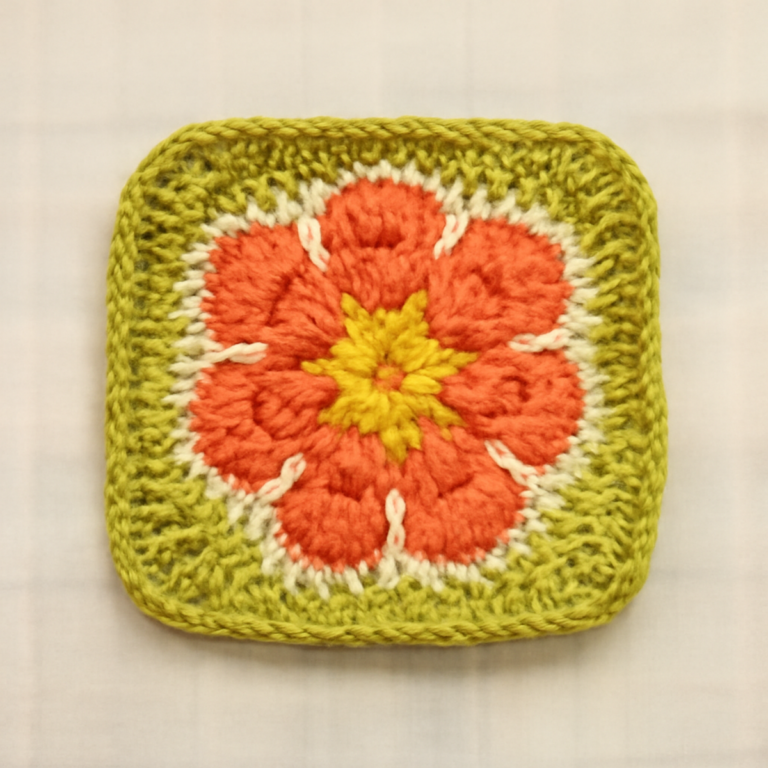 Vibrant African Flower Crochet Squares for Cozy Creations