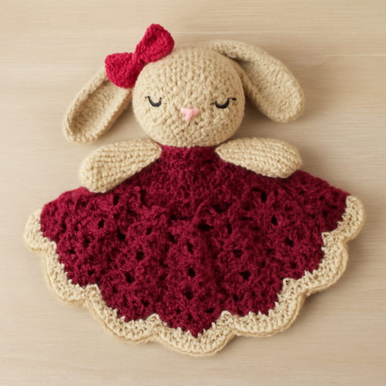 Cozy Bunny Lovey Crochet Pattern for Cuddly Comfort