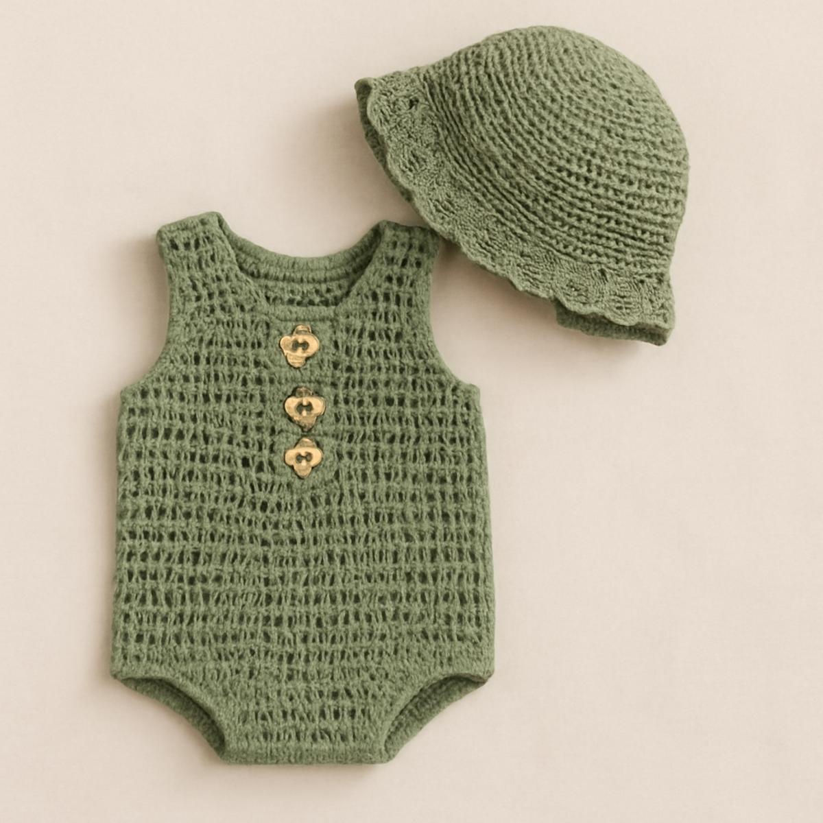 Cozy Crochet Baby Romper for Summer Adventures