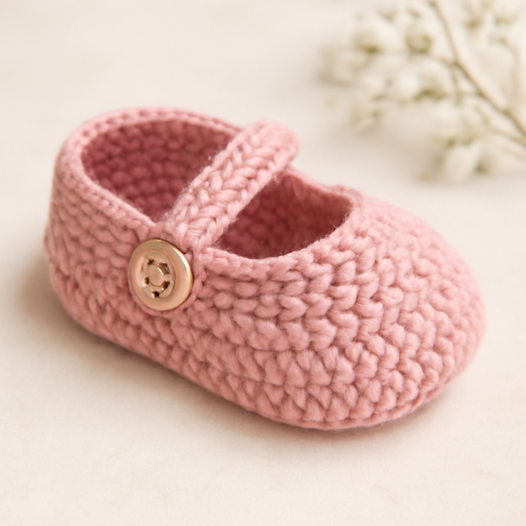 Cozy Crochet Baby Shoes: Cute & Quick for Tiny Feet