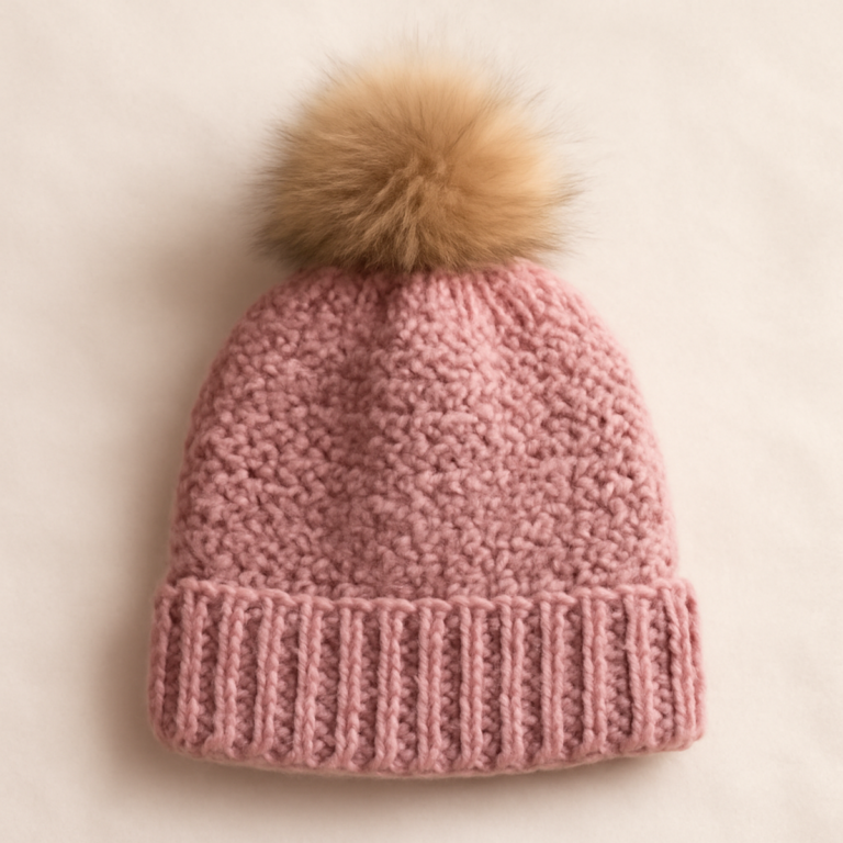 Cozy Crochet Beanie: Beginner-Friendly Ribbed Pattern