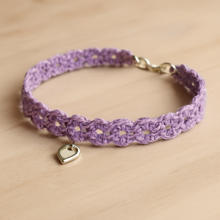 Delicate Crochet Choker: A Quick Lace Accessory for You