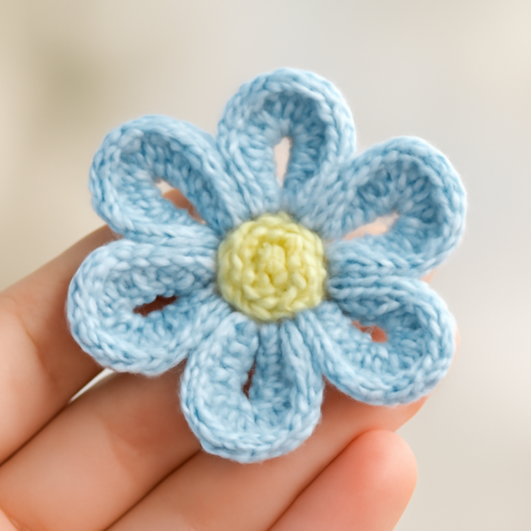 Quick & Cozy Crochet Flower Pattern for All Skill Levels