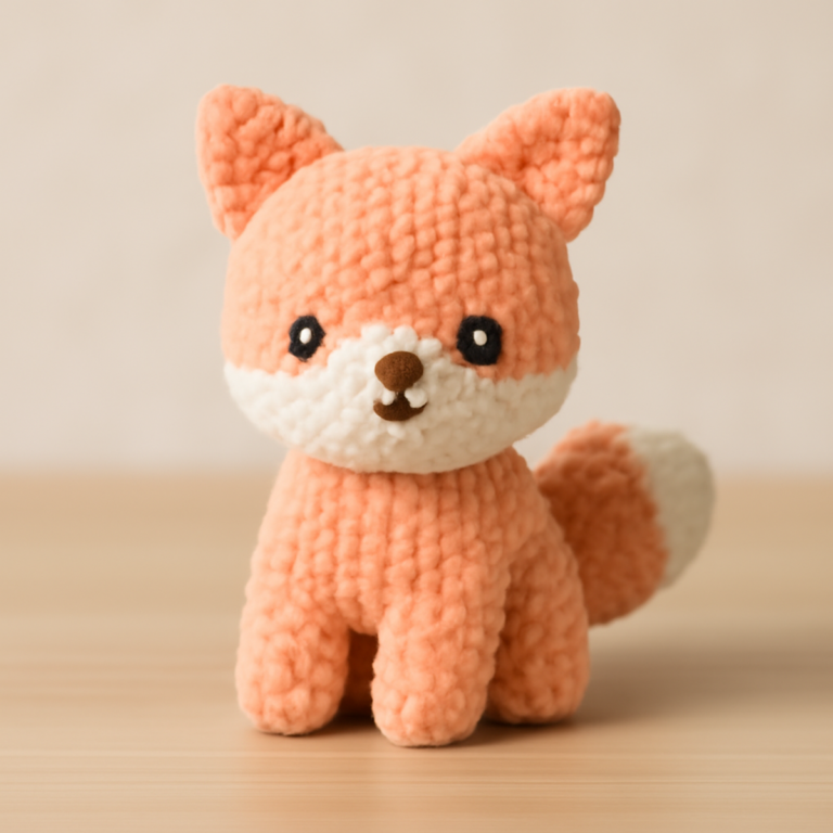 Charming Crochet Fox: A Cozy Amigurumi for Beginners