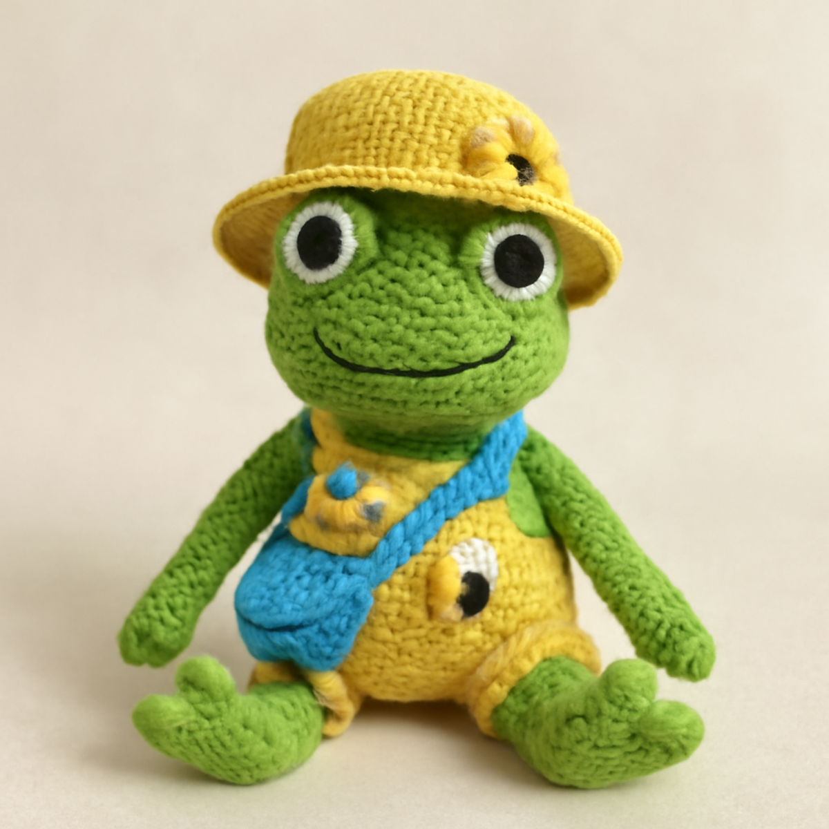 Whimsical Crochet Frog Pattern with Fun Accessories