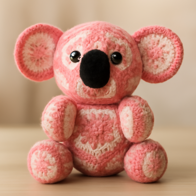 Cozy Crochet Koala Toy: Fun Pattern for All Skill Levels