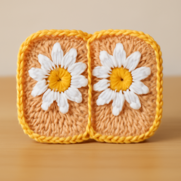 Charming Daisy Granny Square: A Beginner’s Guide to Blooming Joy