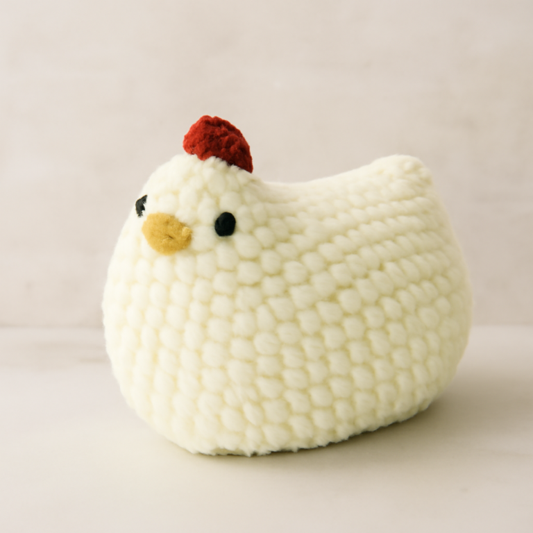 Cozy Crochet Emotional Support Chicken: A Whimsical Companion