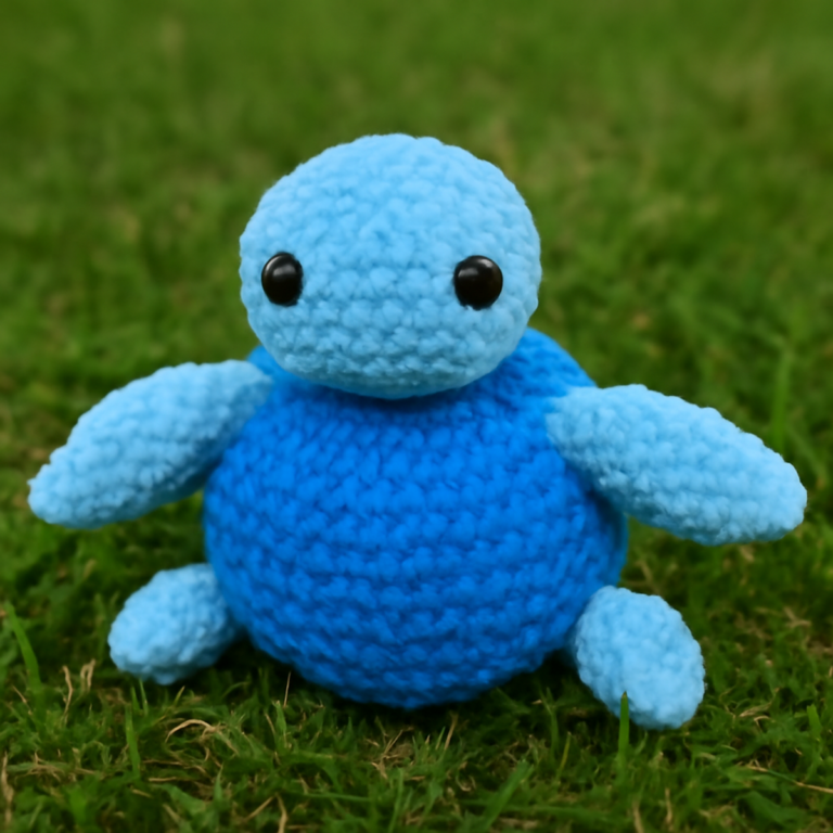 Quick No-Sew Plush Turtle Crochet for Cuddly Joy