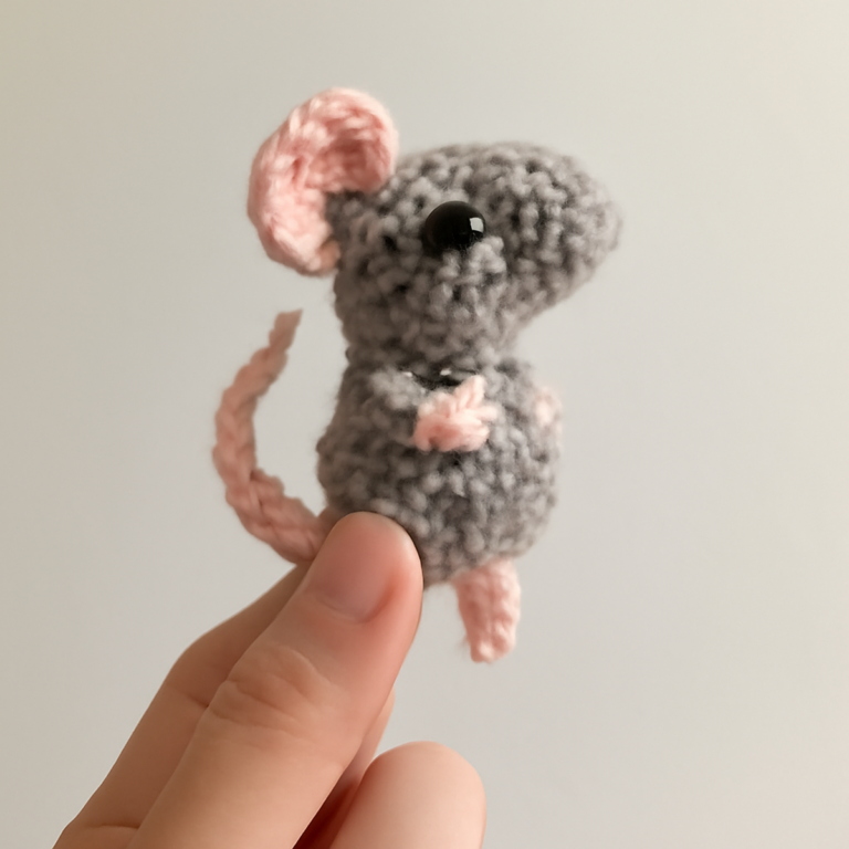 Adorable Pocket Mouse Crochet: A Fun Amigurumi Project