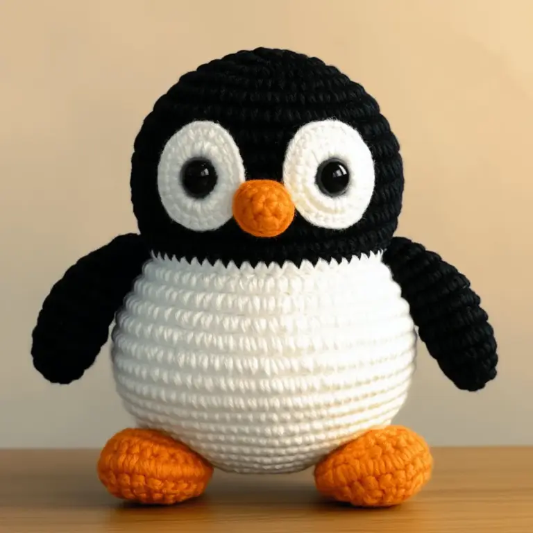 Cozy Crochet Penguin: A Beginner’s Plush Delight