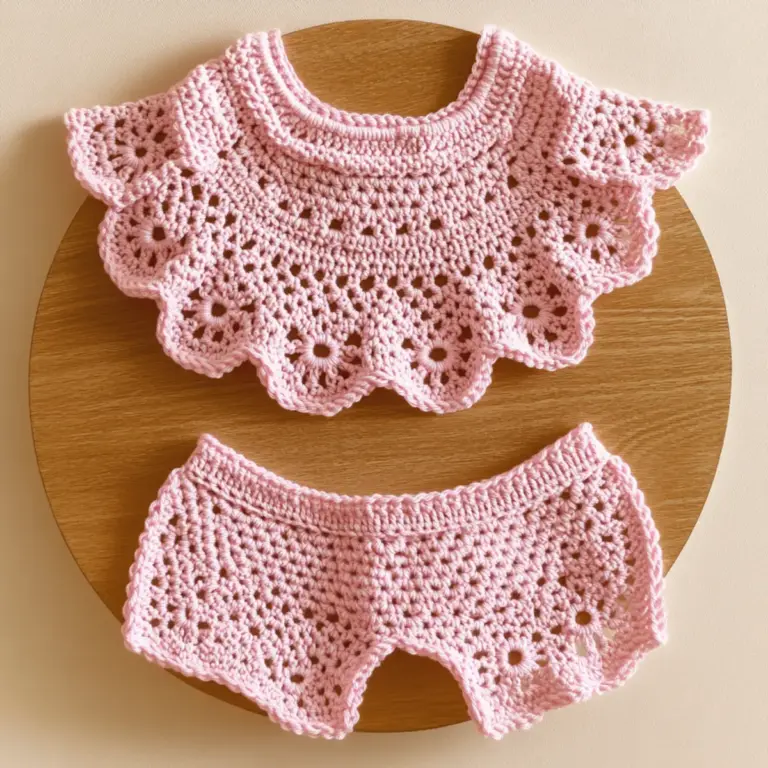 baby crochet set