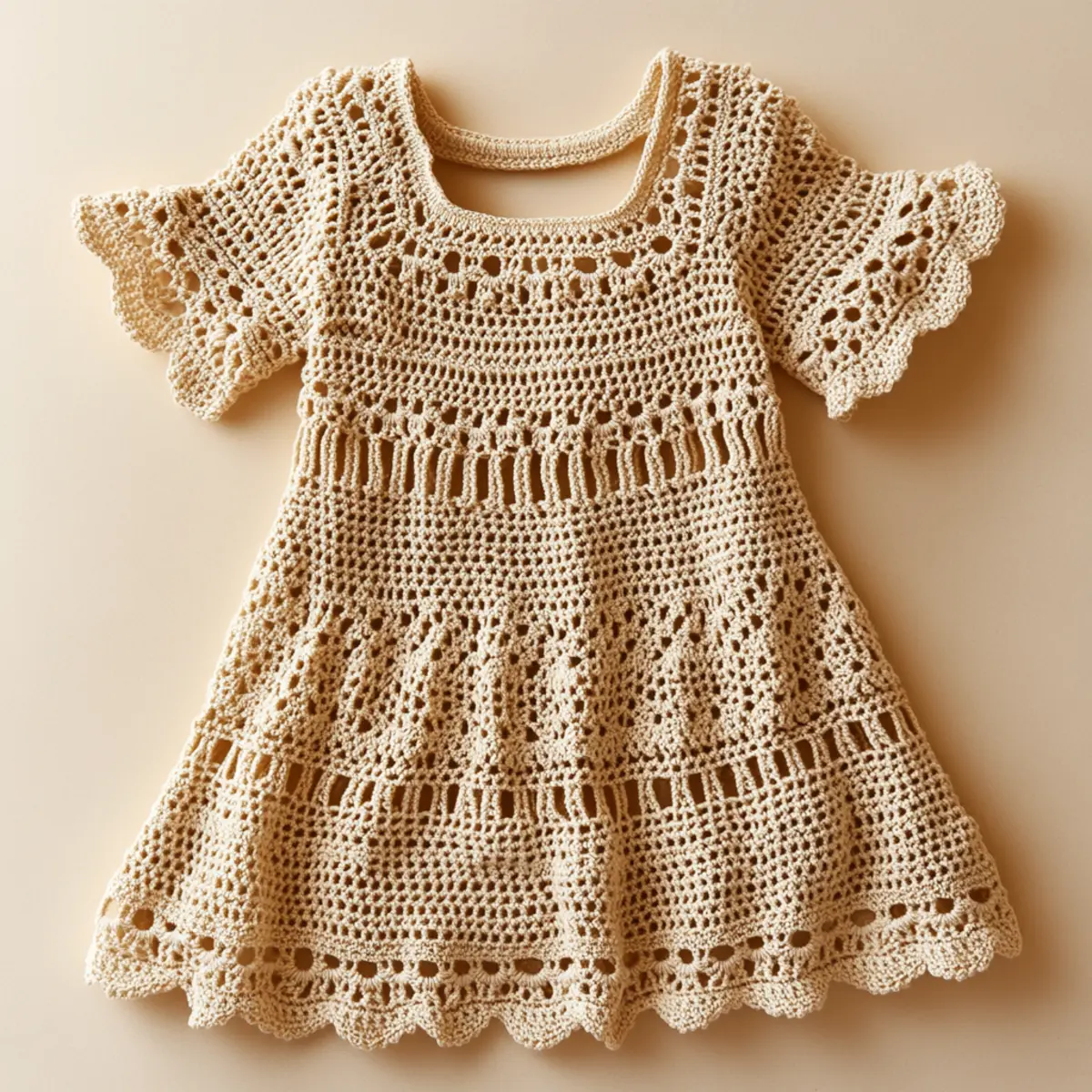 crochet child dress