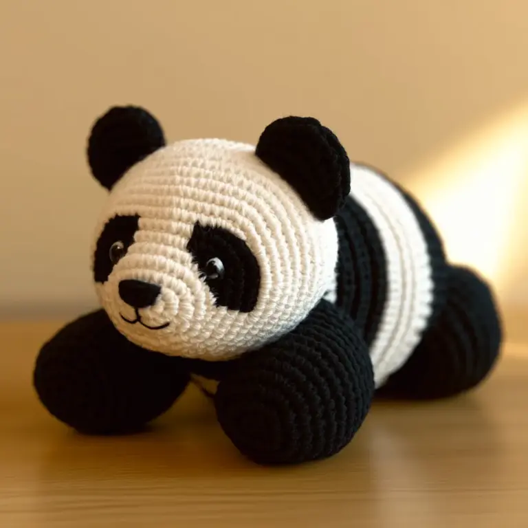 Cozy Panda Amigurumi Pattern for Playful Crafters