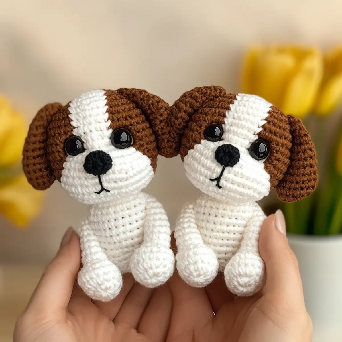 crochet puppy amigurumi