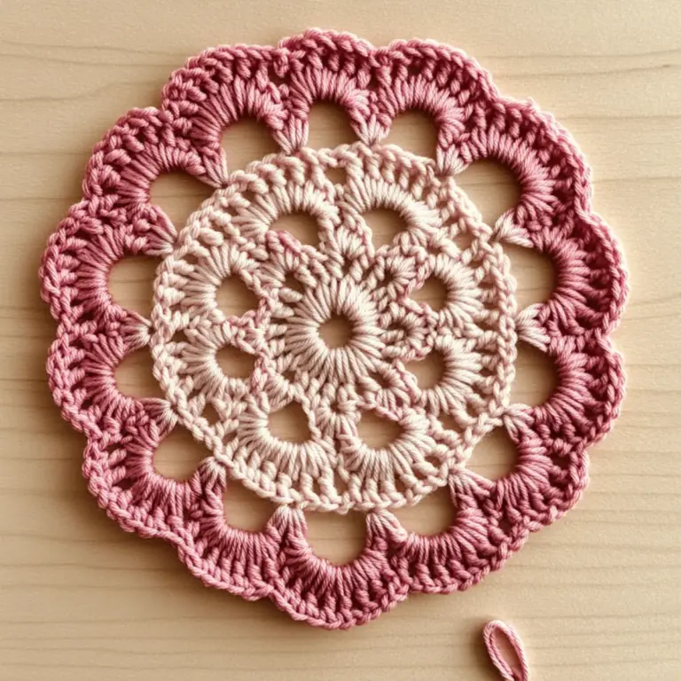 Delicate Crochet Doily Pattern for Chic Home Decor