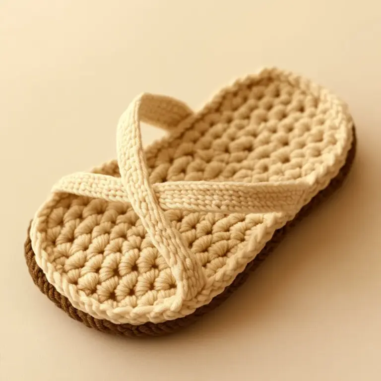 Cozy Crochet Baby Sandals: A Quick & Cute DIY Project