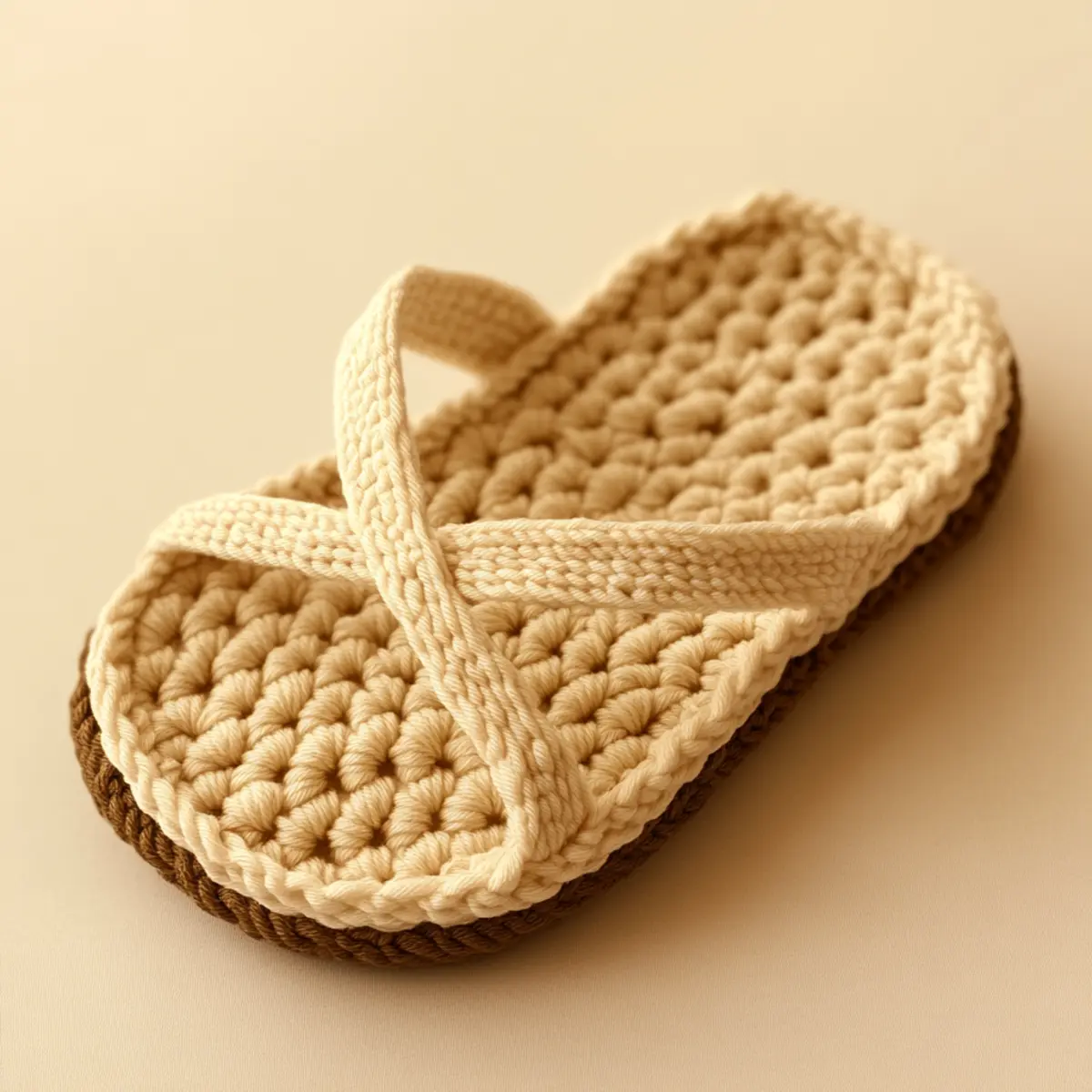 crochet baby sandals