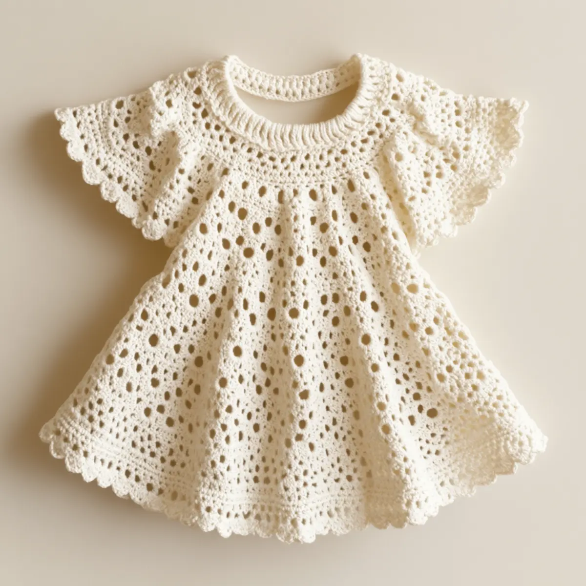 crochet girls dress