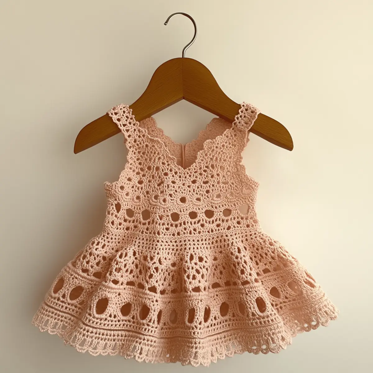 crochet baby dress