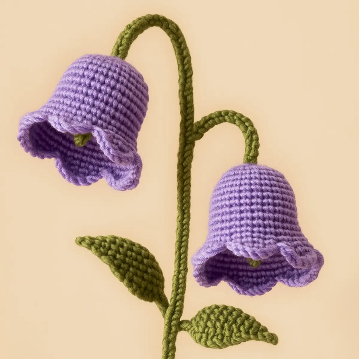 crochet bell flower