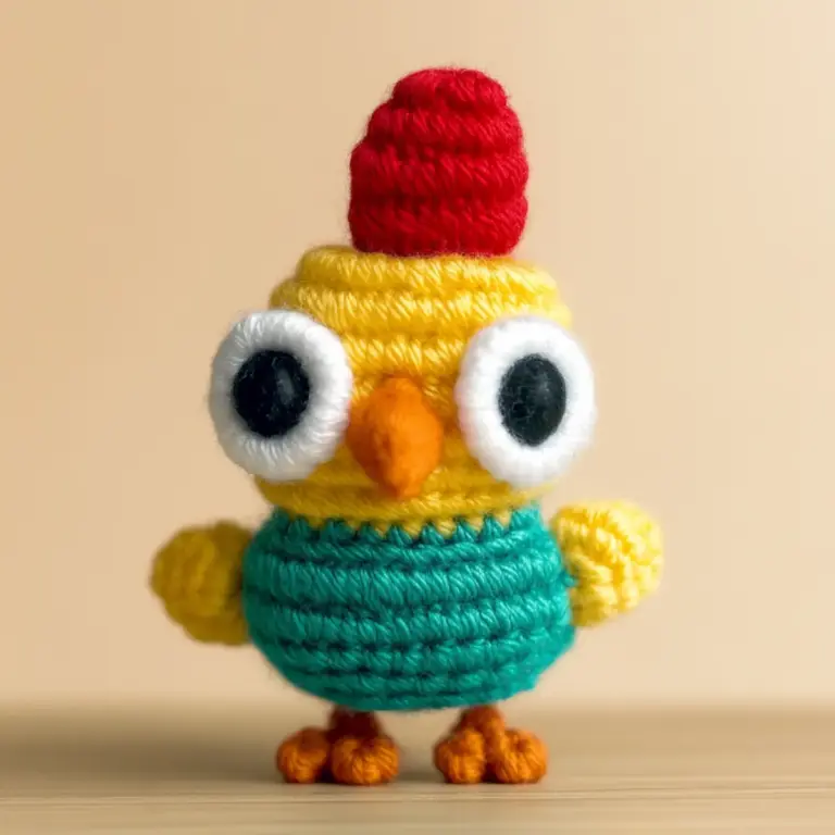 Charming Tiny Crochet Bird Pattern for Cozy Decor