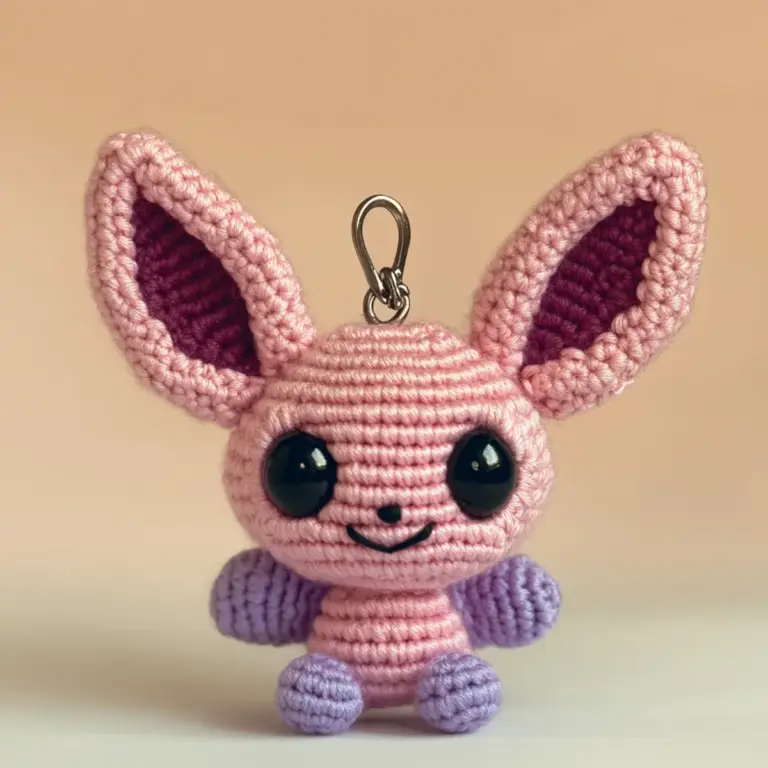 amigurumi keychain