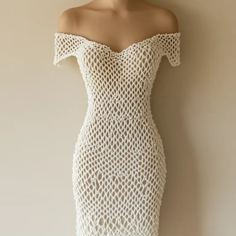 Elegant Crochet Dress Design for Special Occasions