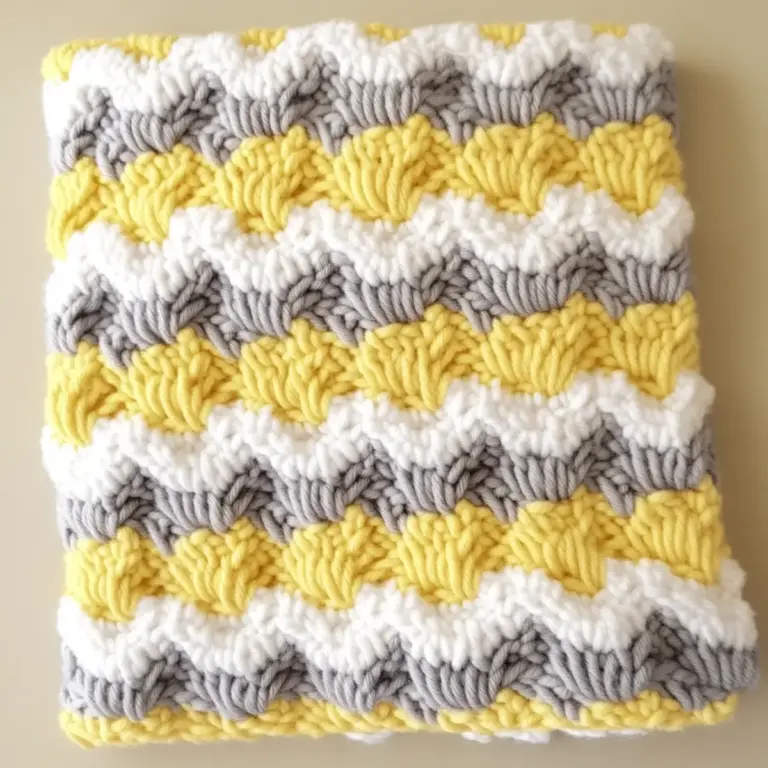 Cozy Crochet Baby Blanket: Quick & Colorful Joy