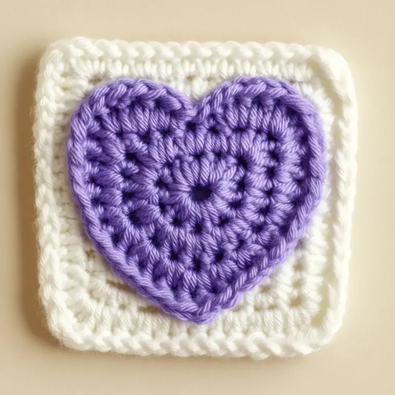 Charming Crochet Heart Pattern for Cozy Decor