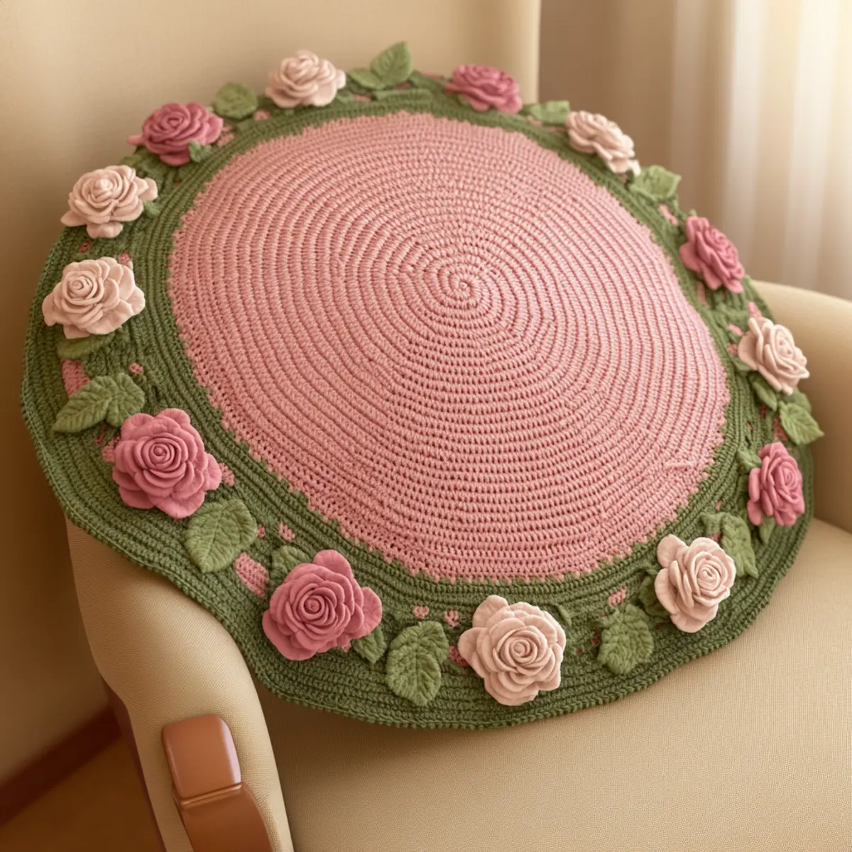 flower blanket crochet