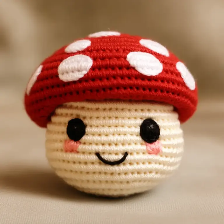 Charming Crochet Mushroom Amigurumi for Beginners