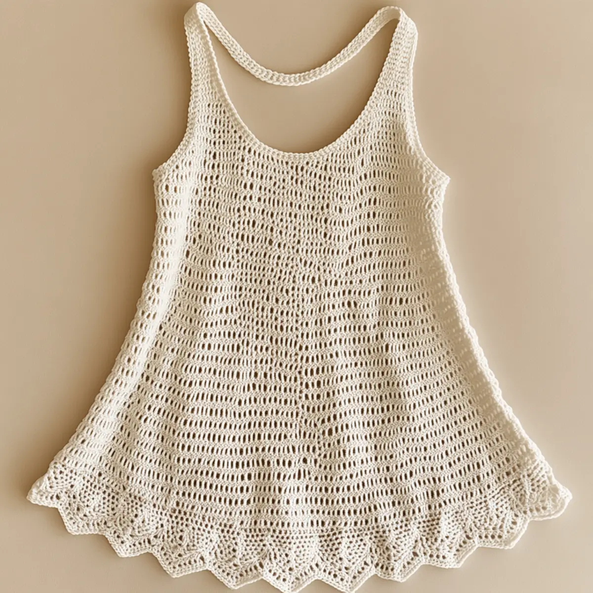 crochet tank dress