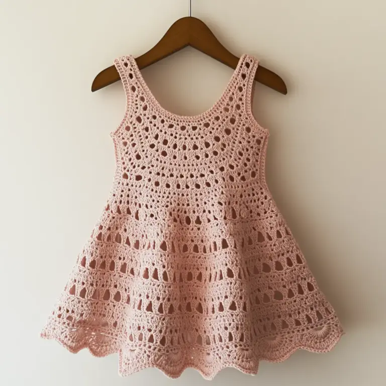 Delicate Baby Dress Crochet Pattern for Effortless Elegance