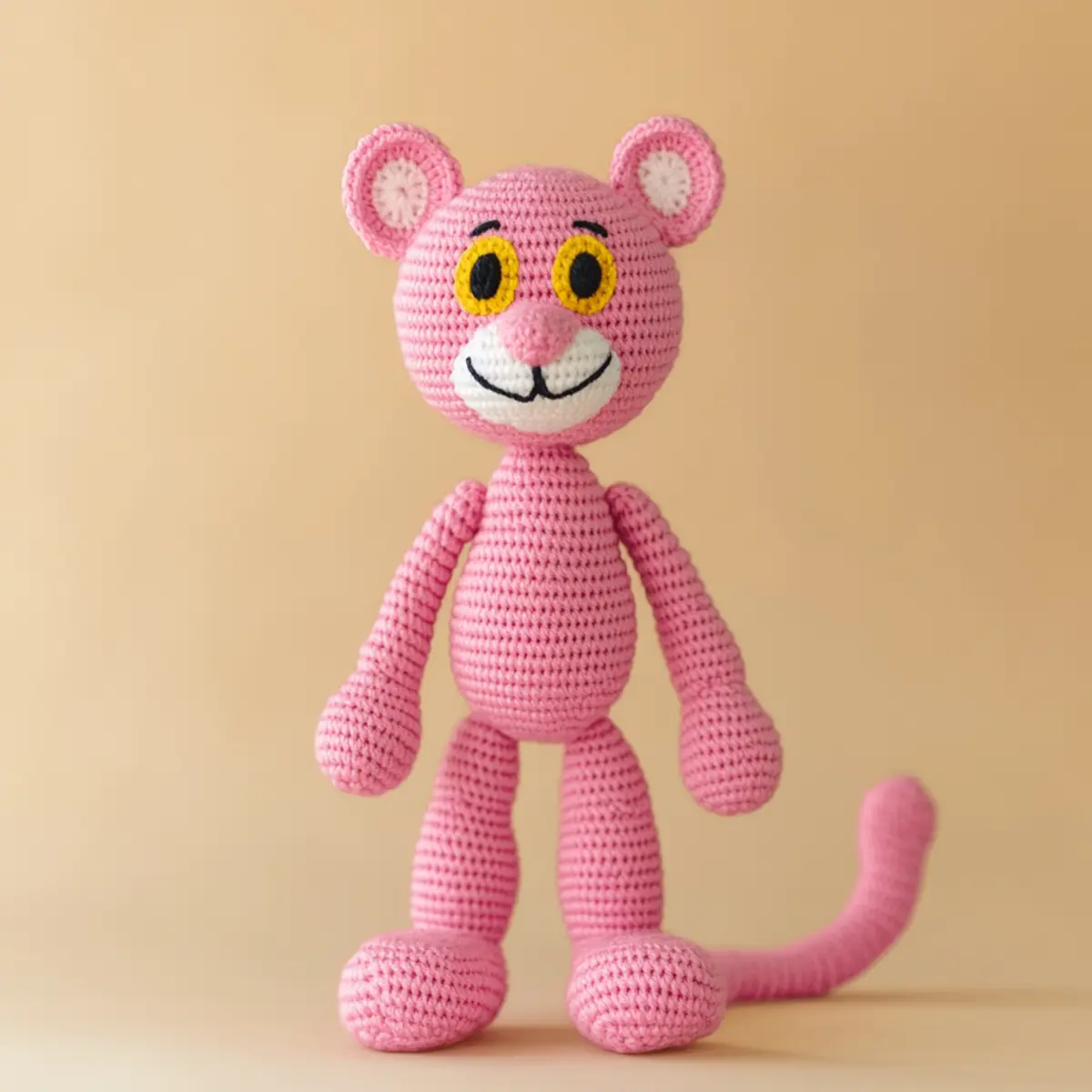 amigurumi pink panther