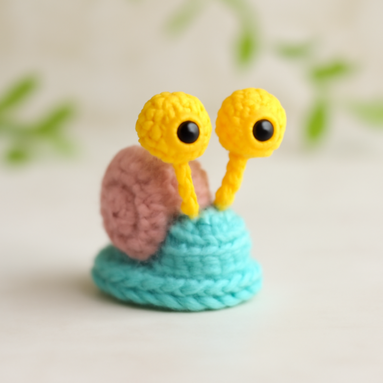 Charming Amigurumi Snail Crochet Pattern for All Levels