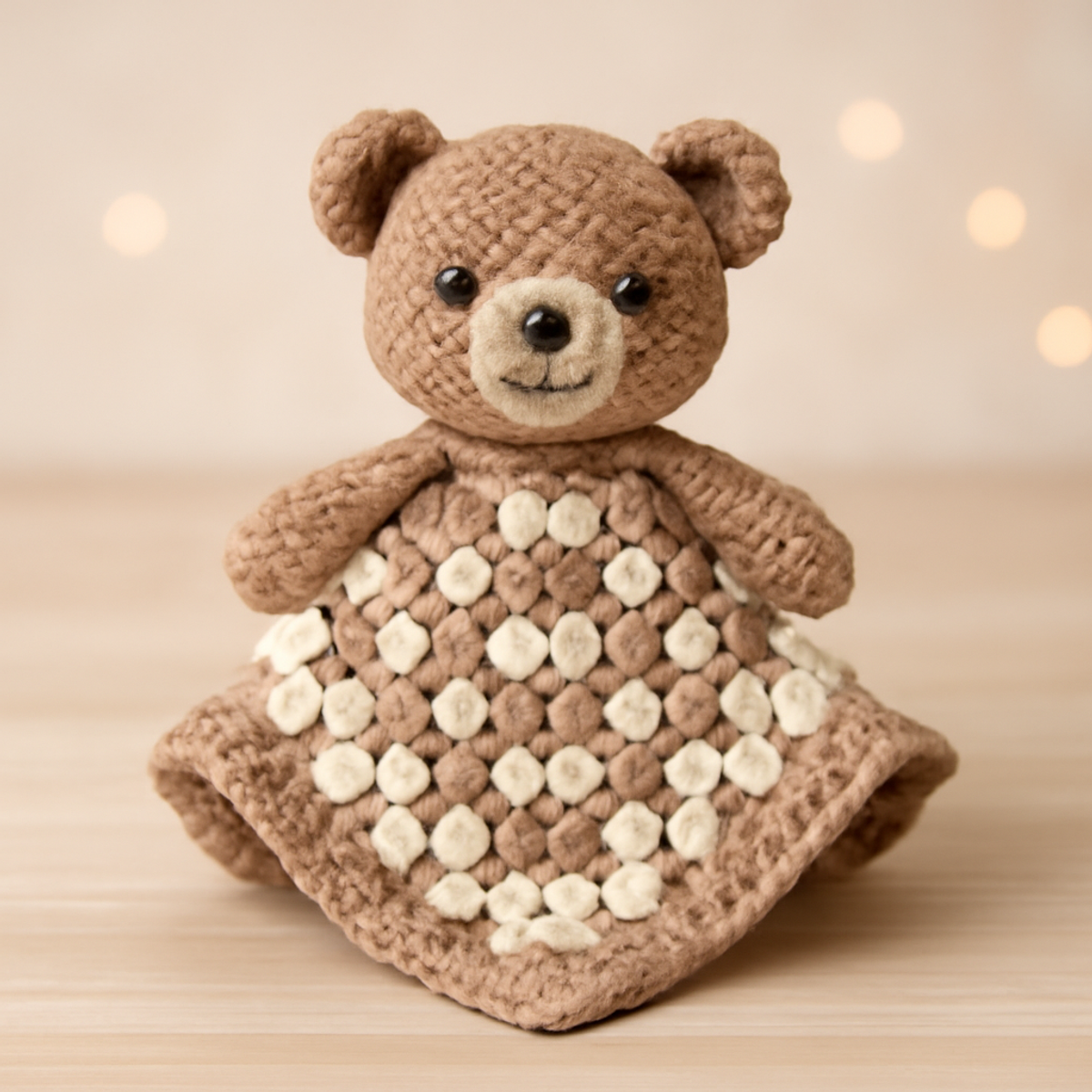 Cozy Baby Bear Lovey: A Cherished Crochet Companion