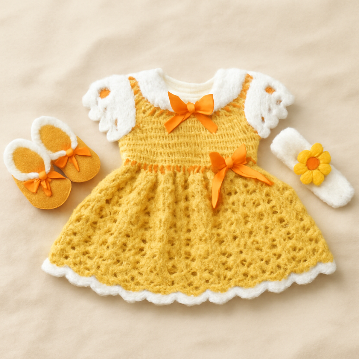 Charming Baby Dress Crochet Pattern for Beginners