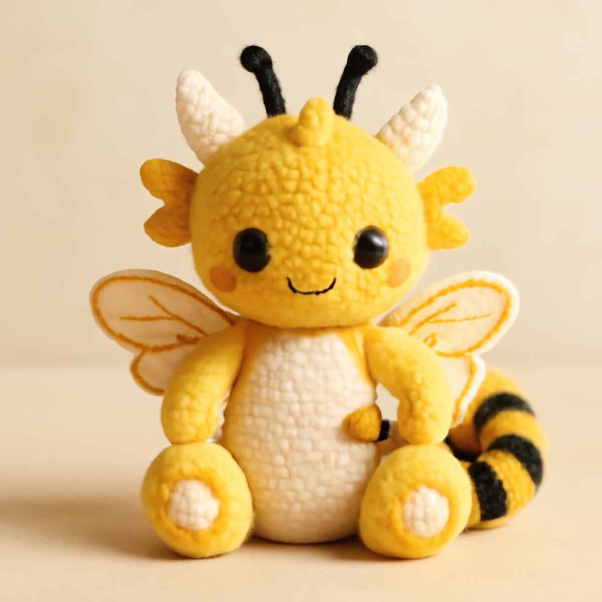 Whimsical Bee Dragon Crochet: A Cozy Beginner's Delight