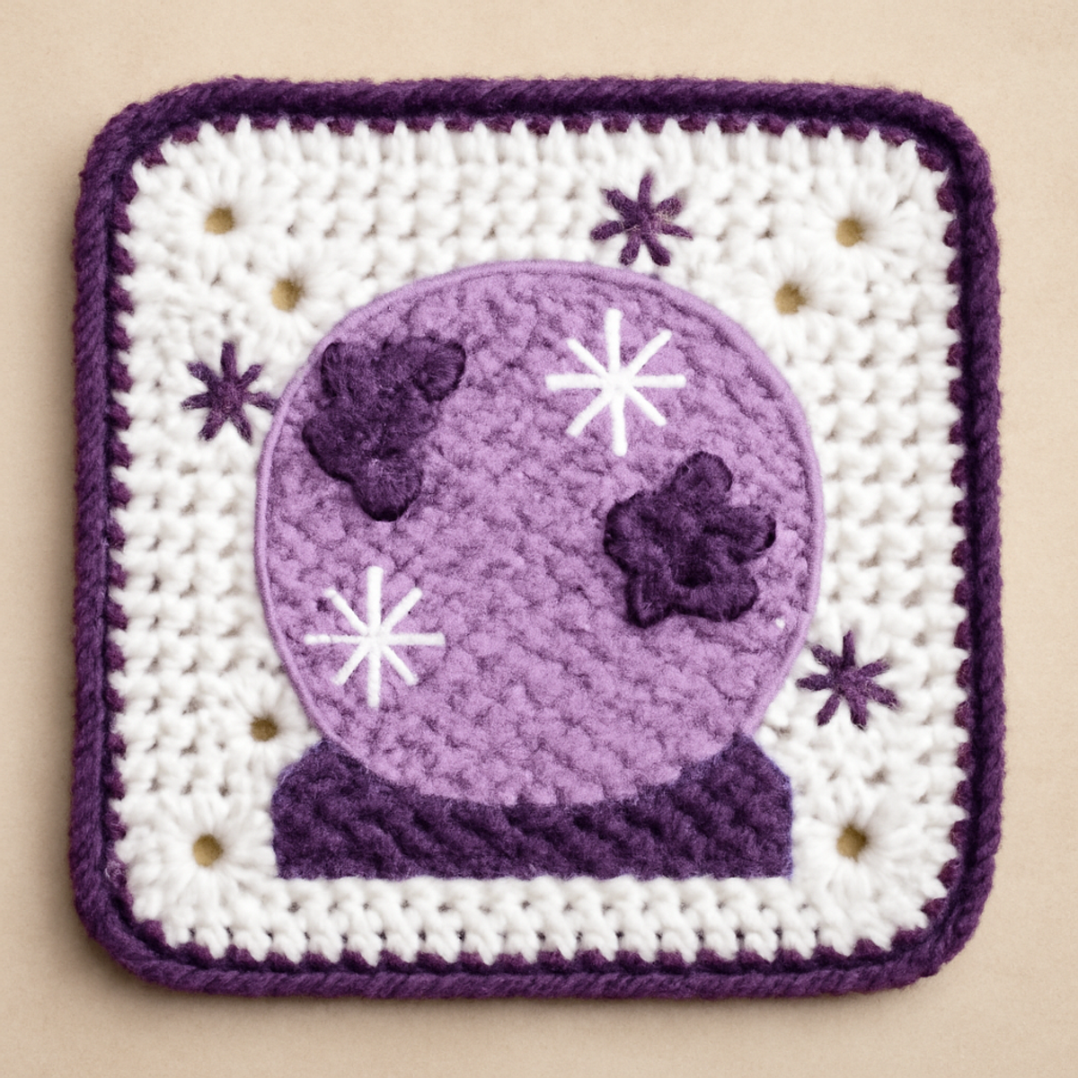 Whimsical Crochet Square Pattern for Cozy, Colorful Creations