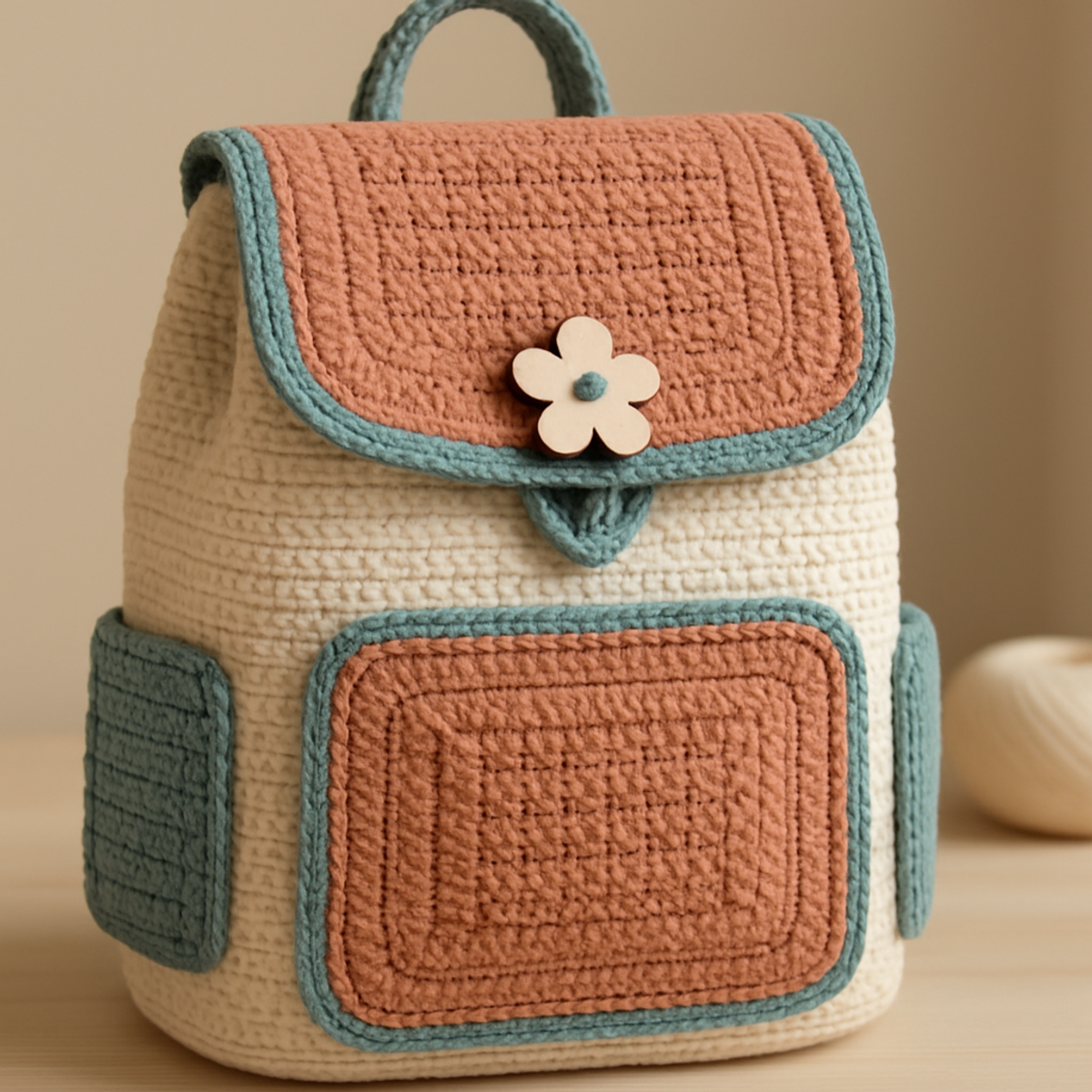 Charming Easy Crochet Preschool Backpack Pattern for Fun Adventures 🎒🧶